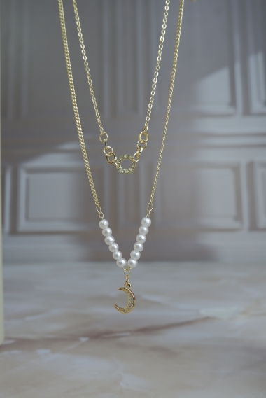 Collar en Capas Luna