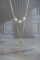 Collar en Capas Sol y Luna