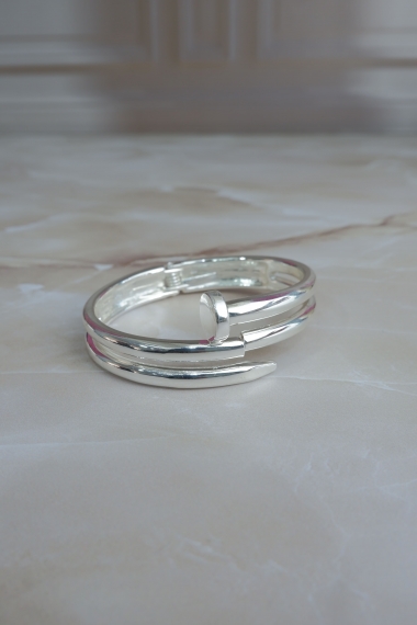 Brazalete Clavo Silver