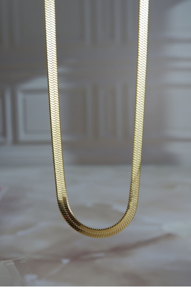 Cadena Plana Espejo